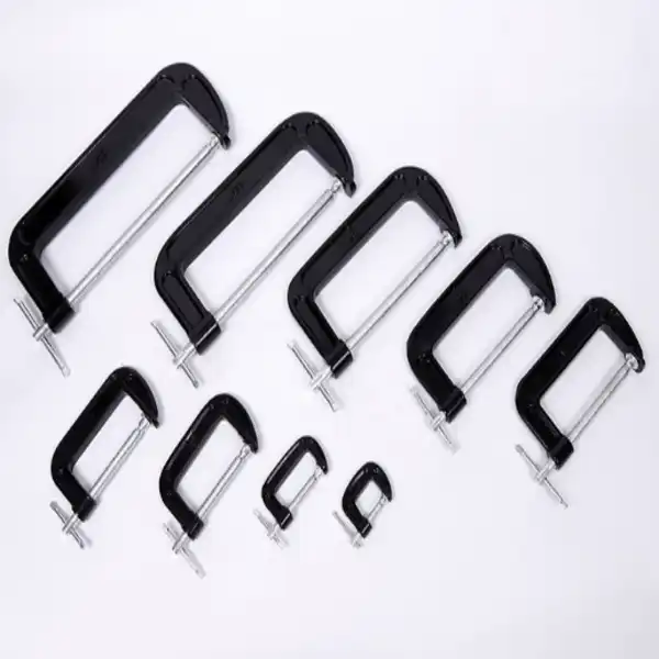 Light-Duty C-Clamp Provides Precise Fixing for Workshop Assembly Tasks